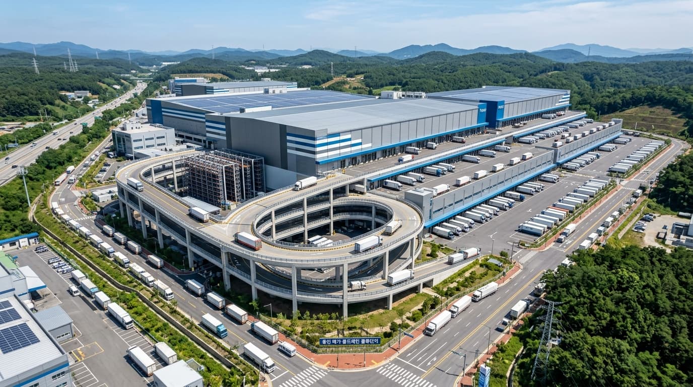 용인 남사 메가 스마트 콜드체인 복합 허브